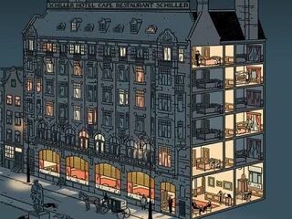 Alle BN'ers kwamen in Hotel Schiller, het Chelsea Hotel van Amsterdam