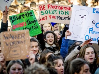 'We mogen trots zijn dat zo veel kinderen hun nek hebben uitgestoken voor klimaat'