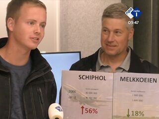 Jonge boer in studio: 'Wij zijn de toekomst'