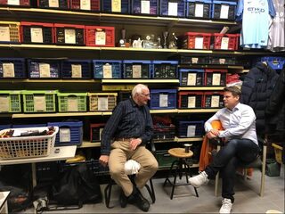 De bezem ging door NAC Breda, maar Van Bilzen staat al bijna 50 jaar op de teamfoto