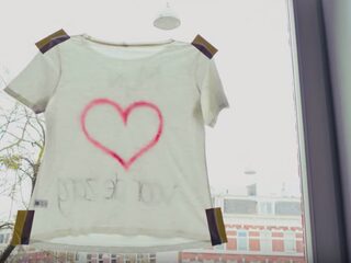 Een straatbeeld vol steun voor onze artsen met #mijnhartvoordezorg