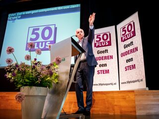 Dag na 'Paasakkoord' is het opnieuw hommeles bij 50Plus