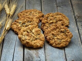 Havermoutkoekjes, moeten ze knapperig, krokant of zacht en chewy?