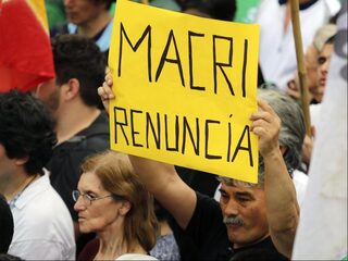 Grote nationale staking legt Argentinië plat