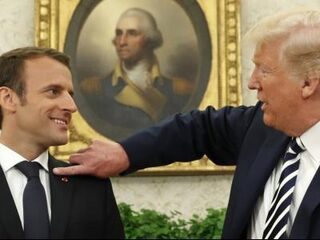 Dikke vrienden Macron en Trump hartelijk oneens over Iran