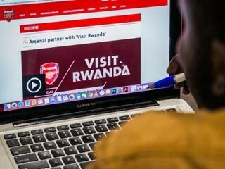 Rwanda sponsort Arsenal: een 'stoere' zet