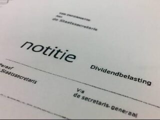Memo's: ambtenaren Financiën hadden grote twijfels over afschaffen dividendbelasting