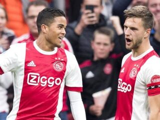 Kluivert loodst Ajax met hattrick langs Roda JC
