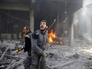 'Alleen regen stopt nu de bommen in Oost-Ghouta'