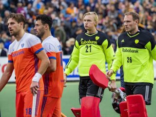 De Nederlandse hockeymannen moeten aan de bak