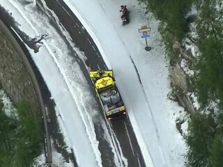 Touretappe geneutraliseerd vanwege slechte weersomstandigheden