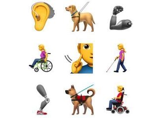 Apple doet aanvraag voor 'emojis met beperking'