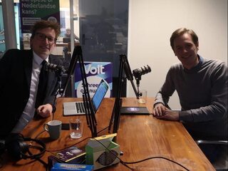 Volt-lijsttrekker Laurens Dassen: 'Een premier moet af en toe ook keuzes durven maken die zijn eigen leven op de kop kunnen zetten!'