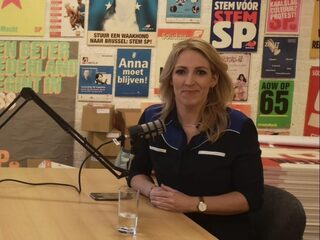 SP-premierskandidaat Lilian Marijnissen: 'Geen woorden maar daden!'