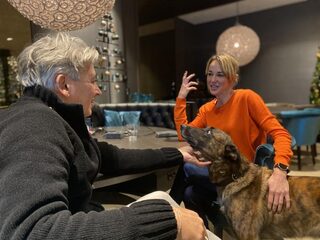 En toen had Marianne Timmer ineens Louis van Gaal aan de lijn