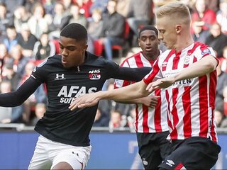 Opnieuw rampzalige wedstrijd PSV, AZ heerst in Eindhoven