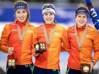 Nederlandse schaatssters prolongeren wereldtitel