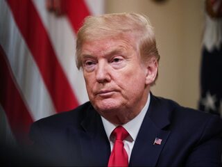 Persconferentie Trump: 'Je zag dat hij kort gehouden was'