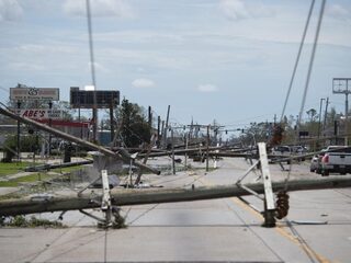Orkaan Laura veroorzaakt minder schade dan gevreesd in Louisiana