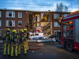 Laatste gewonde uit ingestort pand Den Haag bevrijd