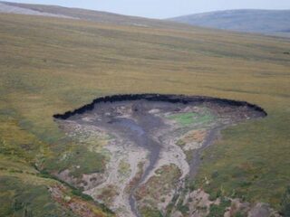 Smeltend ijs op de Noordpool laat ook permafrost verdwijnen