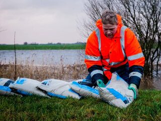 Nederlanders niet bezorgd over overstromingsgevaar