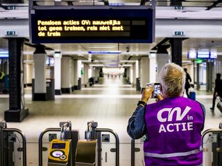 Meer dan twee keer zoveel file door ov-staking