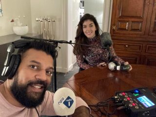 Geneeskundestudent Fauve ondersteunt op de corona-afdeling