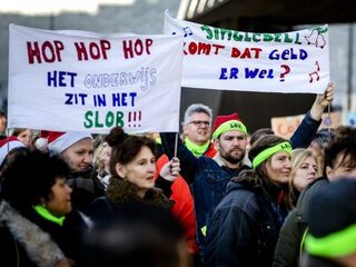 'Zoals het er nu voorstaat gaan we in 2018 weer staken'