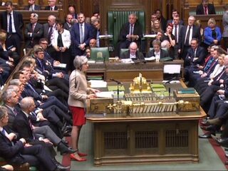 Lagerhuis stemt opnieuw tegen May's brexit-deal