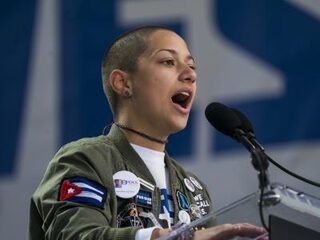 Tiener Emma Gonzalez gaf Speech van de maand