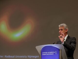 Heino Falcke deelde foto zwarte gat met 4,5 miljard mensen