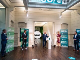 CDA-partijvoorzitter over terugtrekken kandidatuur Van Helvert: 'Ik had het eigenlijk wel verwacht'