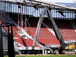 Dak stadion AZ was voor instorting al verzwakt