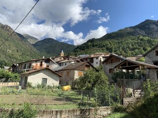 Valdeblore geniet in alle rust van het peloton