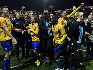 Feest bij ODIN na bekerstunt op Emmen