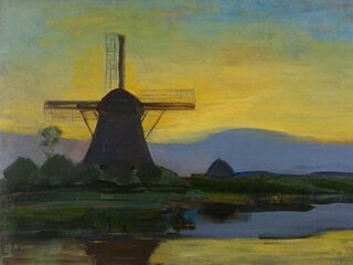 De natuur in met Piet Mondriaan