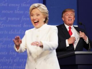 Trump wil niet zeggen of hij de uitkomst van de verkiezingen respecteert