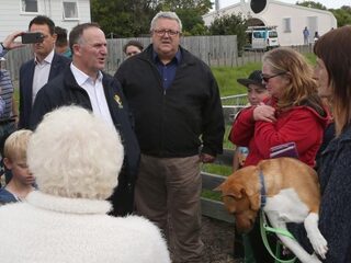 Dam van puin doorgebroken na aardbeving Nieuw-Zeeland
