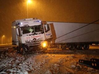Sneeuwhinder in het oosten van het land, code oranje ingetrokken