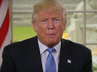 Trump wil af van verdrag, maar rept met geen woord over 'de muur'