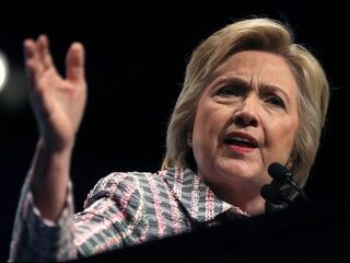 De chaotische kroning van Hillary Clinton