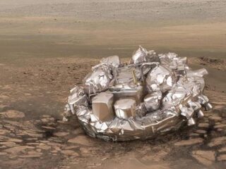 Marslander dacht er al te zijn en stortte neer