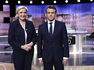Felle aanvallen in het laatste debat tussen Le Pen en Macron
