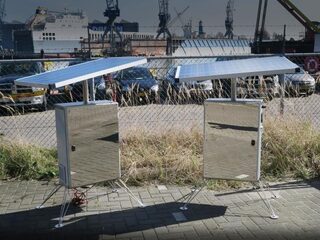 Glaasjes water uit woestijnlucht