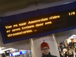 Stroomstoring voorbij, treinverkeer nog ontregeld