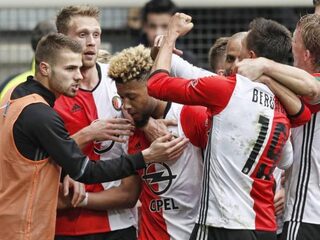 Feyenoord wint nipt in Heerenveen na sterke tweede helft
