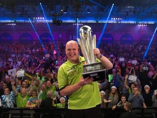 Sportforum juicht mee met wereldkampioen Michael van Gerwen