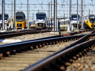 Waar 'slapen' alle treinen 's nachts?