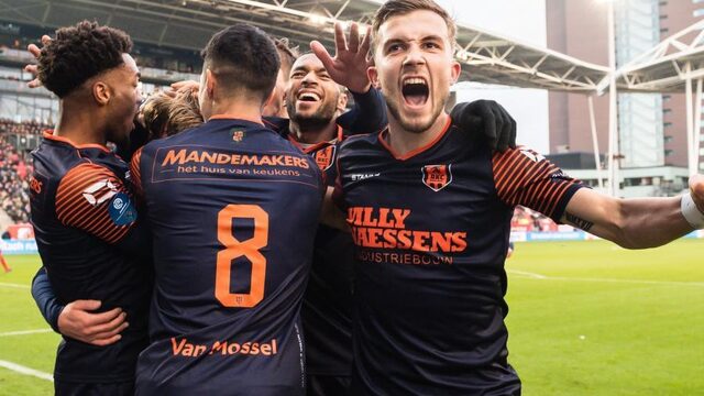 Stuntje RKC Waalwijk in Utrecht